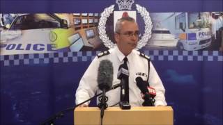 Police Commissioner On Protest Report, March 28 2017