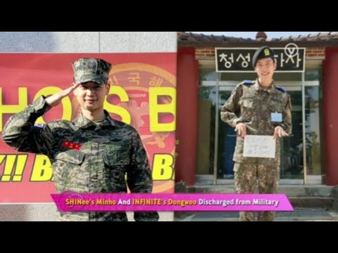 Shinee's Minho and INFINITE's Dongwoo Discharged from Military!