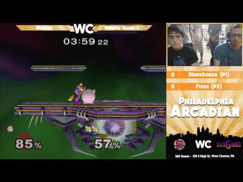 The Philadelphia Arcadian: IHaveSonar (Puff) vs Fives (Fox) - Winners Round 2