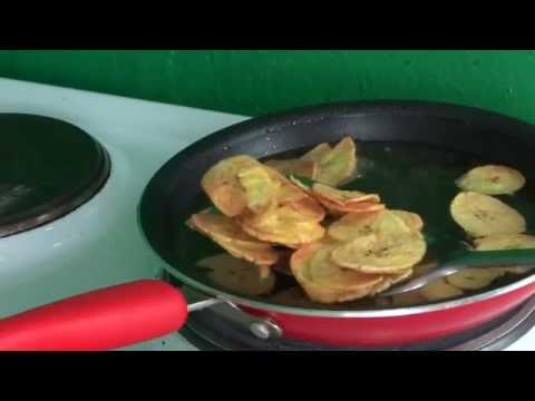 HOW TO MAKE PLANTAIN CRISPS OR CHIPS