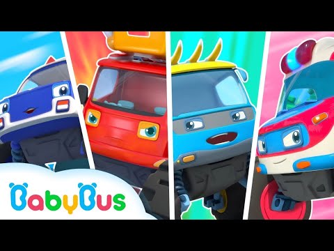 スーパーレスキュー 出動！ | 救助車のうた | のりものの歌 | はたらく車 | 赤ちゃんが喜ぶアニメ | 動画 | BabyBus