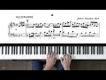 Bach French Suite No.3 (complete) P. Barton, FEURICH 133 piano