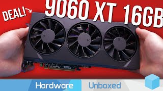 [情報] Hardware Unboxed 9060XT 16 GB測試