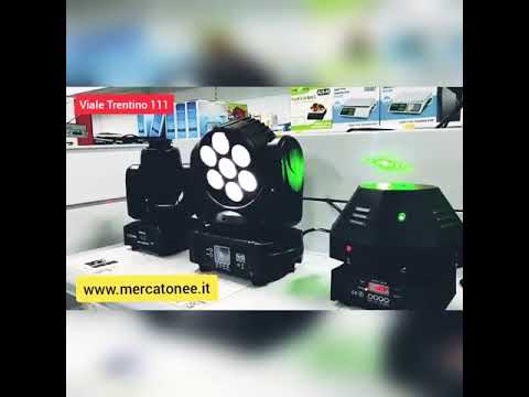 Testa mobile, luci teatrali spettacolo e animazione, laser led