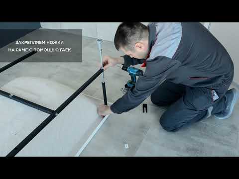 Инструкция по установке прямоугольной ванны 1MarKa