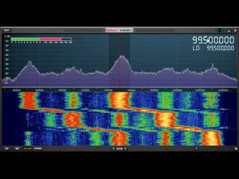 FM band scan from the Florida Strait