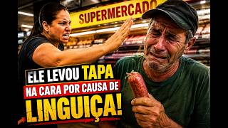 LEVOU TAPA NA CARA POR CAUSA DE LINGUIÇA!!ESTE CASO R3VOLTOU A INTERNET,OLHA OQUE FIZERAM#ccb
