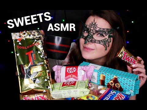 АСМР Мукбанг СЛАДОСТИ из Европы/ASMR Mukbang SWEETS *EATING SOUNDS*