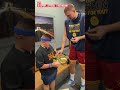Nikola Jokic Meets His Mini Twin
