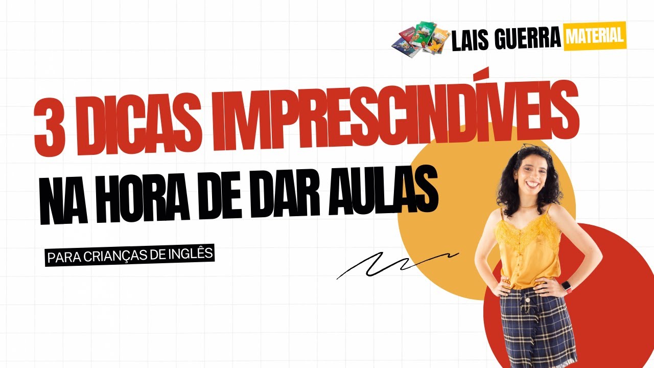 Watch Now 3 dicas imprescindíveis na hora de dar aulas para crianças de inglês 3 dicas imprescindíveis na hora de dar aulas para crianças de inglês
