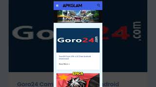 Goro24 Com APK v1.0 (Free Android Download) #apkdownload #app #free #games #apkg