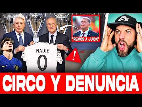 💥¡LOS MADRIDISTAS ESTALLAN CONTRA FLORENTINO y EL BARÇA LO DENUNCIA!