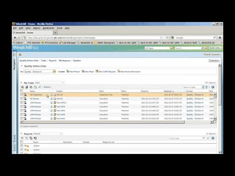 Windchill 10 Nonconformance - PTC