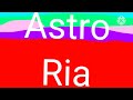 Astro Ria Hd 2015 Logo Remake