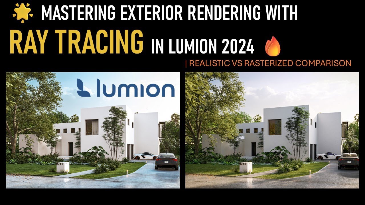 Ray Tracing Exterior Rendering