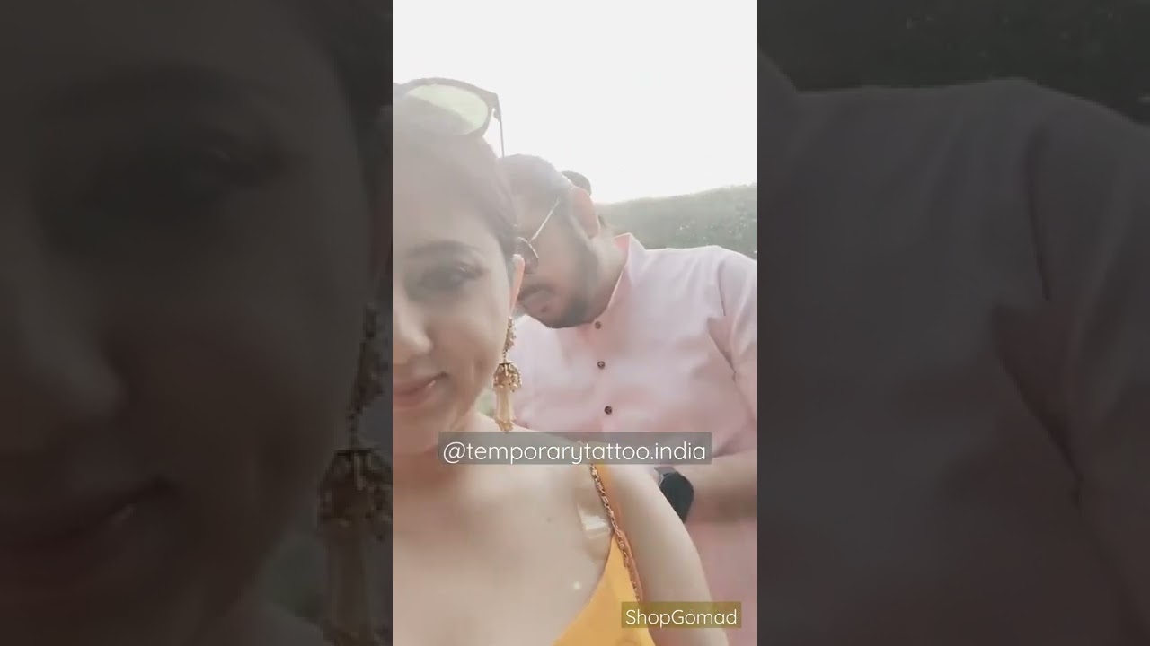 Waterproof Metallic/Flash Tattoo @temporarytattoo.india ( shopgomad)
