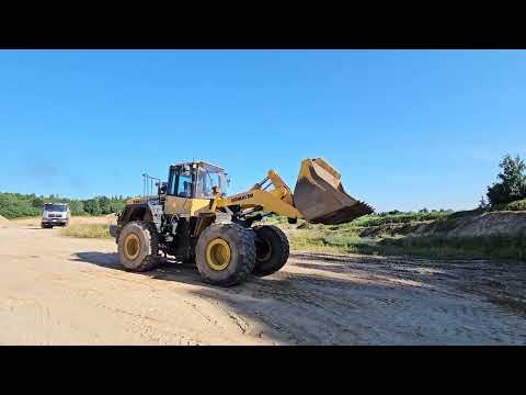 Komatsu WA380-6, frontal loader