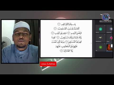 LIVE-020422 : Sesi Betulkan Bacaan Al Fatihah Bersama Ustaz Fathee