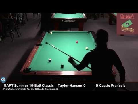 Taylor Hansen vs Cassie Francois - NAPT 2016 Summer 10-Ball Classic