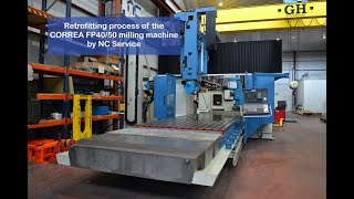 Correa FP40/50 gantry milling machine for sale - Image 4 | Machineryline CA Correa FP40/50 gantry milling machine | Image 4 - Machineryline