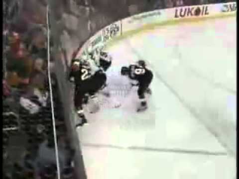 Mike Knuble 2OT Goal 2008 Playoffs Game 2  Round 1