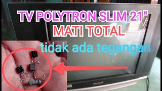Download lagu Polytron TV is completely dead, the power light is not on mp3