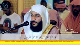 Download lagu Tilawah Al Quran Surat Nuh - Abdur Rahman Al Ausy mp3 Download lagu Tilawah Al Quran Surat Nuh - Abdur Rahman Al Ausy mp3
