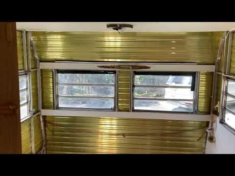 Hints and Tips on Stripping a Vintage Caravan for restoration.