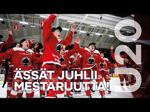 Maalikooste: Ässät juhlii U20 SM-sarjan Suomen mestaruutta!