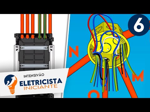 Eletricista Iniciante: Como PASSAR os CABOS / FIOS da INSTALAÇÃO ELÉTRICA com ECONOMIA? ?⚡