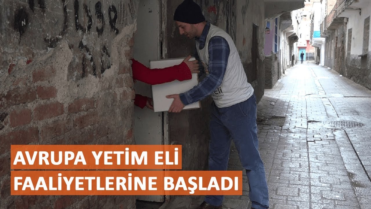 Avrupa Yetim Eli Diyarbakır'da
