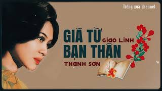 Hợp âm Giã Từ Bạn Thân Thanh Sơn