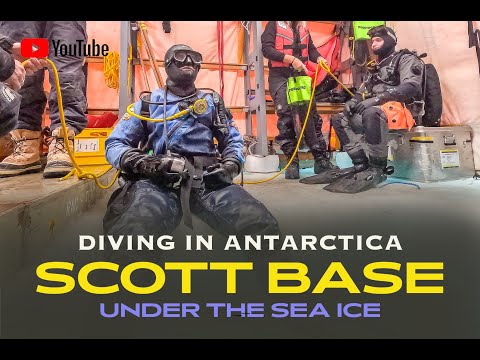 Scott Base Divers in Antarctica - Under the Sea Ice  |  JC Photography NZ