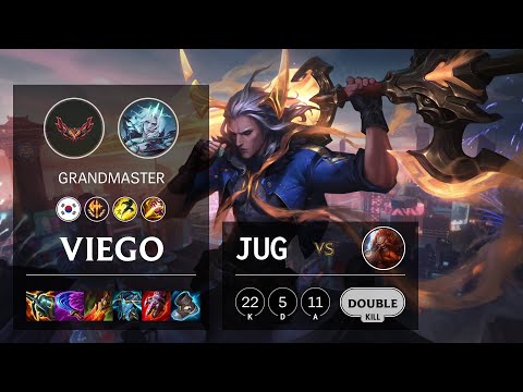 Viego Jungle vs Gragas - KR Grandmaster Patch 12.5
