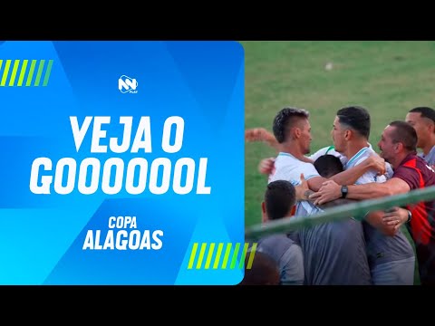 Veja o gol do CSE contra o CSA - SEMIFINAL Copa Alagoas - 23/03/2025