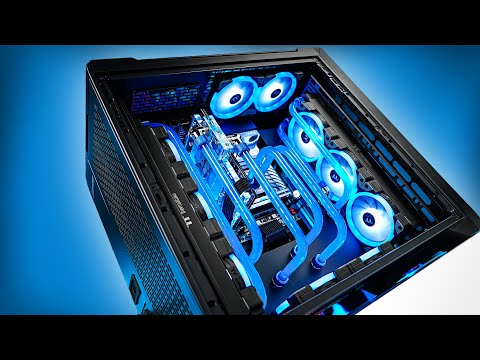 Building a Clean Custom Water Cooled PC | RTX 4080 i7 13700