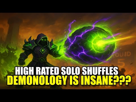 DEMONOLOGY WARLOCK Absolutely DELETES Entire Lobbies in Solo Shuffle!