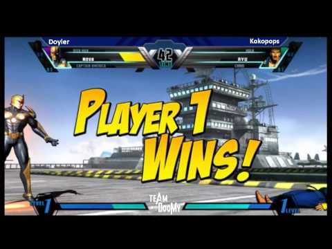 Irish Evo Qualifier 2012 UMVC3 Doyler vs Kokopops