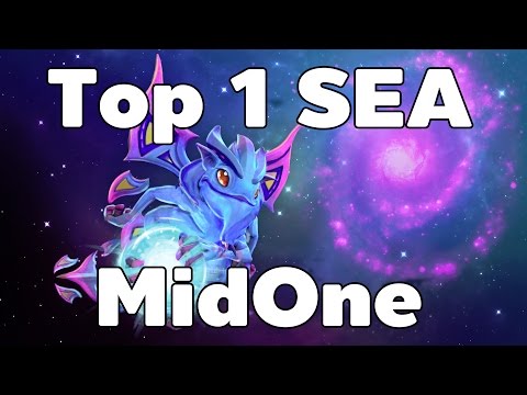 Top 1 Sea Solo MMR Dota 2 Puck Fnatic.MidOne