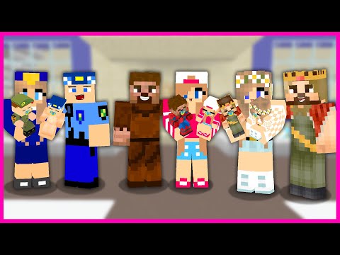 Milkshade -  THE MOVIE EVERYONE IN THE TOWN HAD A BABY!  😍 - Minecraft RICH AND POOR LIFE