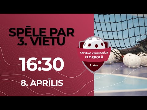 🎥 V1: Ogres Vilki/Lielvārde - Rubene-1 (B grupas spēle par 3. vietu) (8.04.2023)