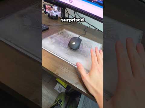 I accidentally found the BEST mousepad