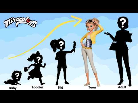 Miraculous Ladybug Growing up Character Compilation