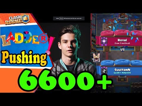 Royal   vs  Makarious | Makarious  Mortar Hog 6600+  ladder Push - Clash Royale