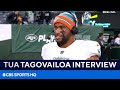 Tua Tagovailoa on Dolphins 24-17 Win over Jets | CBS Sports HQ
