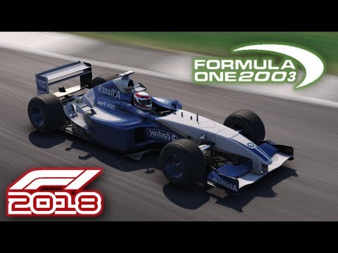 Williams FW25 -- F1 2003 vs F1 2018 Gameplay
