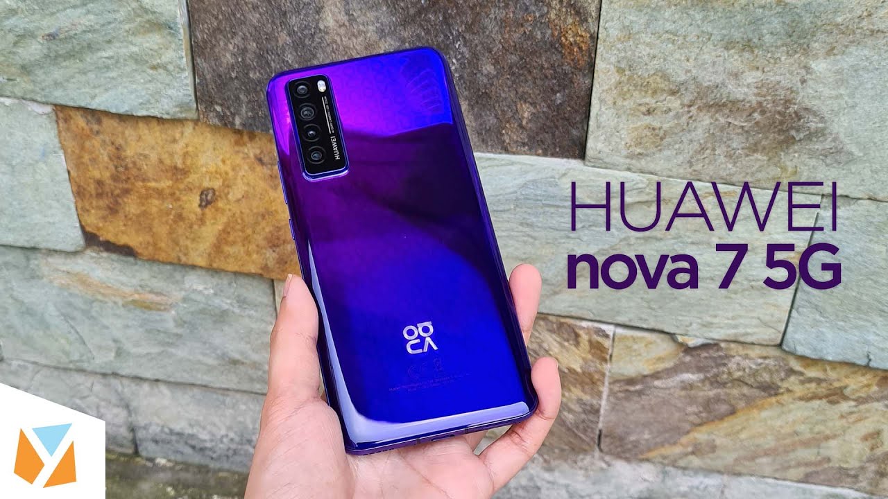 Huawei nova 7 5G Unboxing and Hands-On
