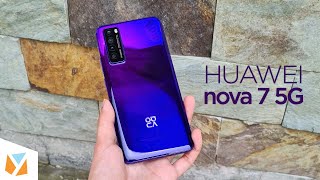 Huawei nova 7 5G Unboxing and Hands-On