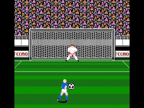 Tecmo World Cup Soccer (Match #9 PENALTIES) NES