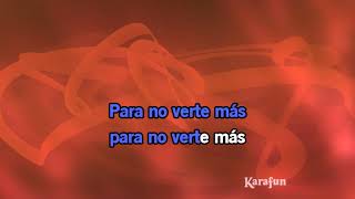 Karaoke Para no verte más - La Mosca Tsé Tsé *